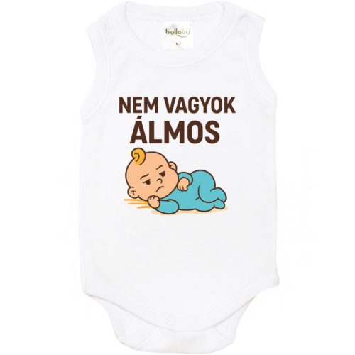 Ujjatlan Body "Nem vagyok Álmos" Felirattal