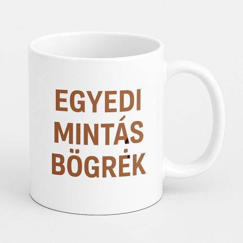 Bögre Egyedi Mintával