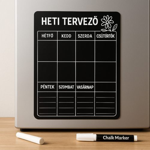 Heti Tervező Mágneses Tábla